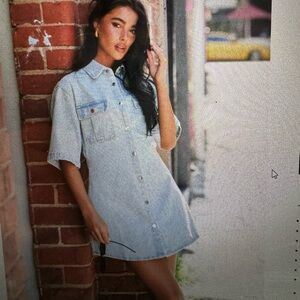 Denim dress